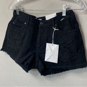 KanCan distressed shorts
